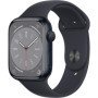 Apple Watch Series 8 - GPS 45 mm - Smart Watch w/ Midnight Aluminium Case with Midnight Sport Band