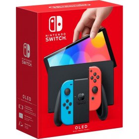 Nintendo Switch – OLED Model w/ White Joy-Con - Neon Nintendo Switch – OLED Model w/ White Joy-Con - Neon