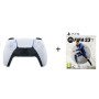 Sony Dual Sense Wireless Controller for PlayStation 5 + FIFA 23 Standard Edition : CD (PS5) (White)