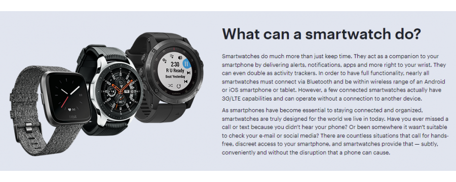 Smartwatches